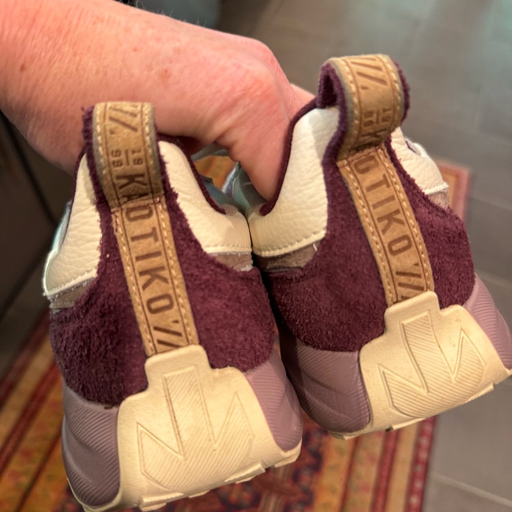 Kaotiko Detroit Plum & Aubergine Sneaker Womens Size 7 - Picture 4 of 7